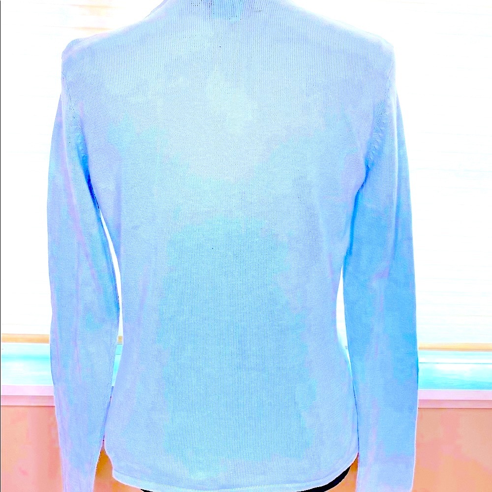 Light Blue Snowflake❄️Sweater, Small - Picture 5 of 7